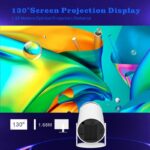 Proyector Mini Android 11 HD 1280x720p Doble Wifi - Imagen 4