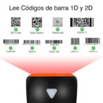 Lector código barras omnidireccional de mesa 1D 2D - Imagen 2