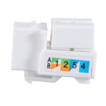 Módulo Jack Rj45 Cat 6 para cable de red UTP - Imagen 4