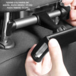 Soporte celular tablet auto asiento respaldo cabecera - Imagen 3