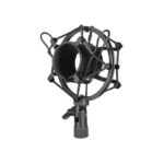 Soporte trípode de escritorio con araña antivibración para micrófonos 45-54 mm - Imagen 3
