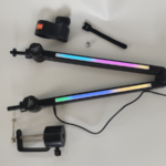 Atril micrófono Escritorio RGB Led Full Color Hyperx - Imagen 2