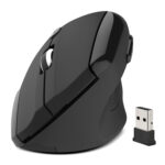 Mouse Vertical Inalámbrico receptor USB Klip Xtreme