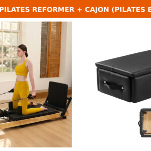 Kit Pilates Reformer Plegable + Cajón de Pilates (Pilates Box)