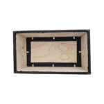 Cajon de Pilates para Reformer Netexpertos, vista interior estructura de pino, fondo blanco