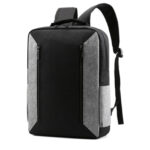 Mochila notebook 15" Puerto USB Negra con gris