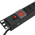 Pdu 12 Enchufes 10/16a Horizontal/vertical Cable 3 Mts - Imagen 3
