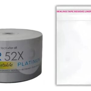 CD-R Master-G 52X Imprimible Pack 50 + 100 Bolsas