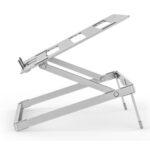 Kit Escritorio Ordenado: Alzador de Notebook de Aluminio H12 + Mouse Pad con Soporte Celular - Imagen 8
