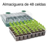 Kit Jardinería: Mini Invernadero Vertical 3 Bandejas + 3 Bandejas Almacigueras 48 Celdas - Imagen 12