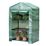 Kit Jardinería: Mini Invernadero Vertical 3 Bandejas + 3 Bandejas Almacigueras 48 Celdas - Imagen 3