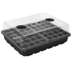 Kit Jardinería: Mini Invernadero Vertical 3 Bandejas + 3 Bandejas Almacigueras 48 Celdas - Imagen 7