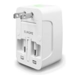 Kit Viaje: Bolso Organizador de Cables + Adaptador de Enchufe Universal 2 USB + Kit de Aseo - Imagen 14