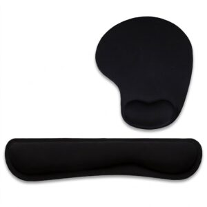 Kit Ergonómico Newo: Mouse Pad Gel (mp002) + Apoya Muñecas Teclado (20029)