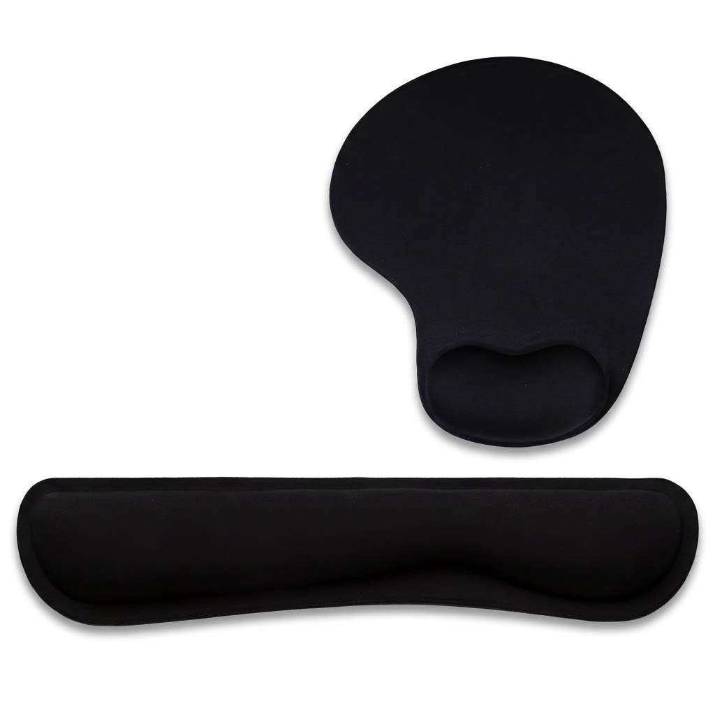 mpm029-portada Kit Ergonómico Newo: Mouse Pad Gel (mp002) + Apoya Muñecas Teclado (20029) - Imagen 1