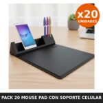 Pack 20 Mouse Pad con Soporte Celular y Lapicero NW-MPS01