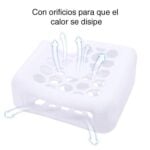 Protector Cargador Macbook Pro 60W silicona blanco - Imagen 4