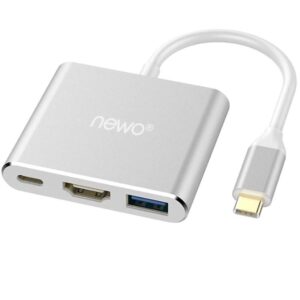 Adaptador USB C a HDMI / USB type C / USB 3.0 4k 30HZ