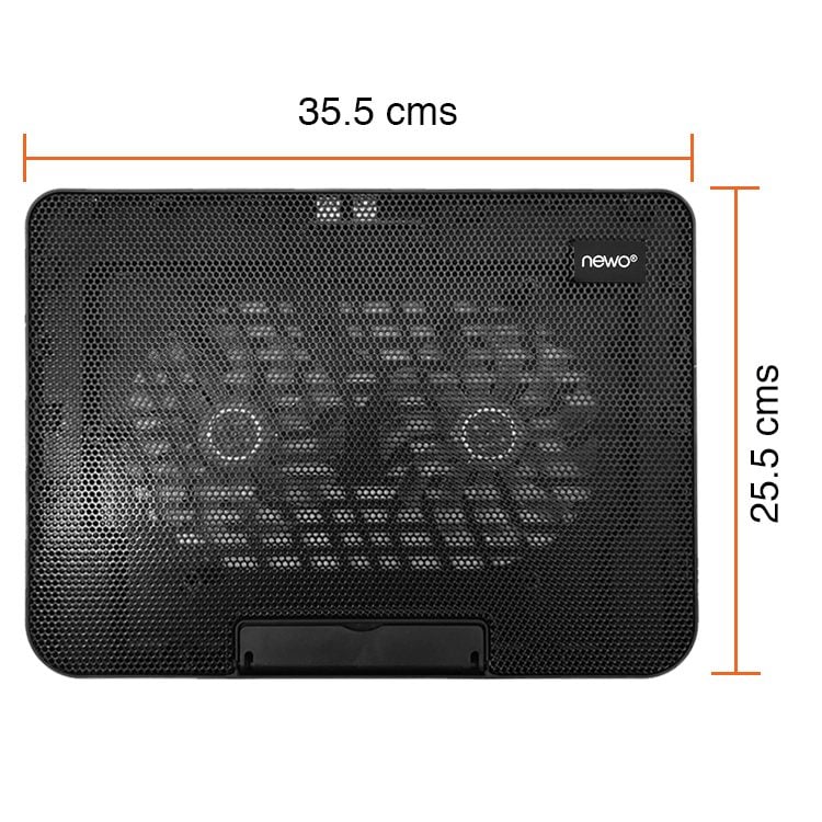 Ventilador notebook Base 2 ventiladores NW-638F - Imagen 2