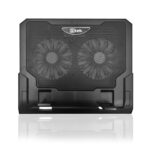 Base ventilador notebook 2 ventiladores ajustable Utek - Imagen 4