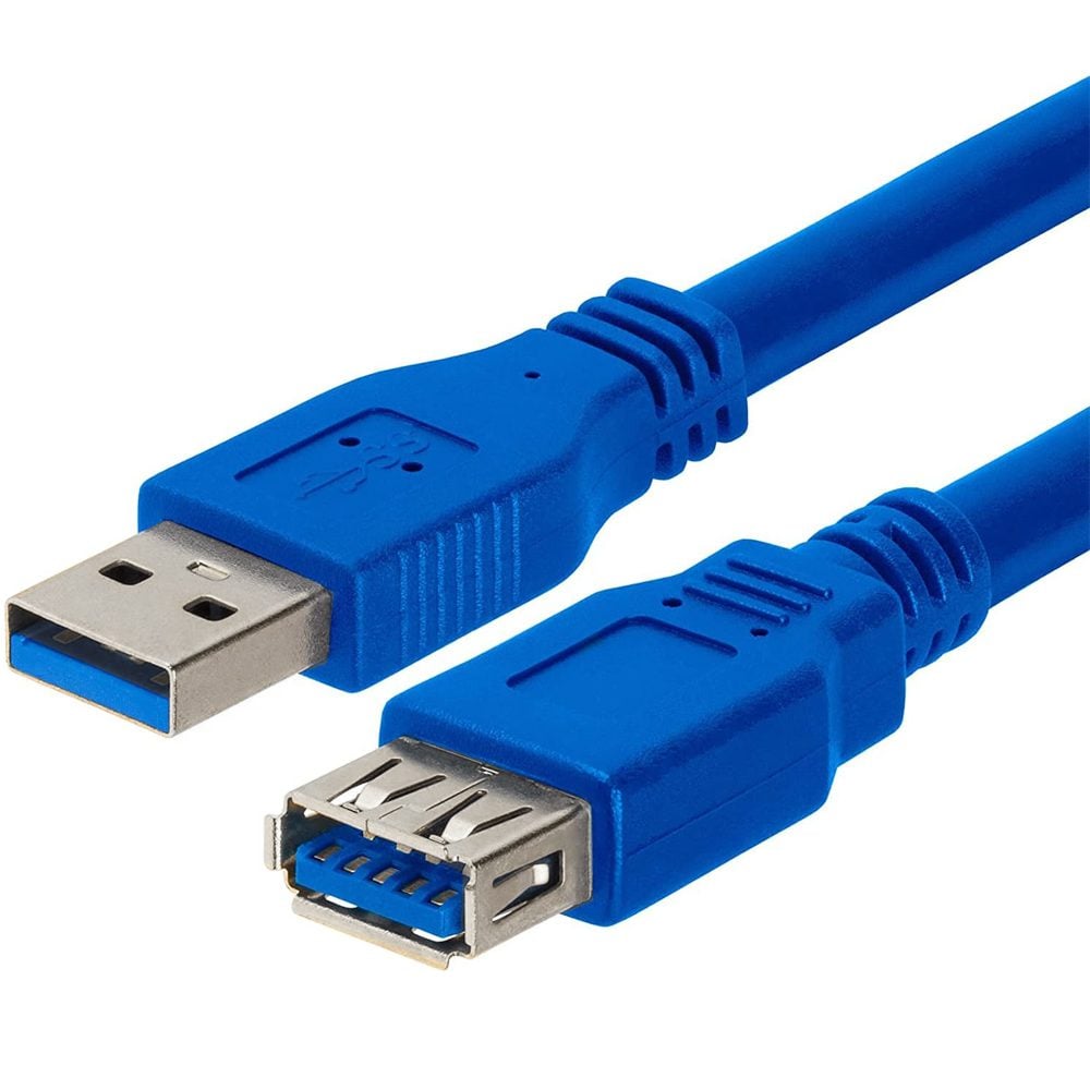 Cable-Extensión-USB-3.0-macho-hembra Cable Extensión USB 3.0 macho hembra 1.8 mts - Imagen 1