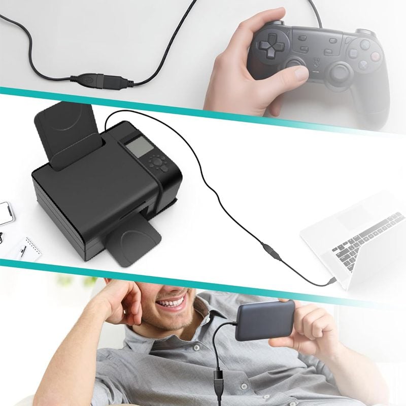 Cable extensión USB 2.0 macho hembra 1.8 metros - Imagen 2