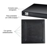Lector reproductor de CD DVD Externo USB 2.0 - Imagen 4