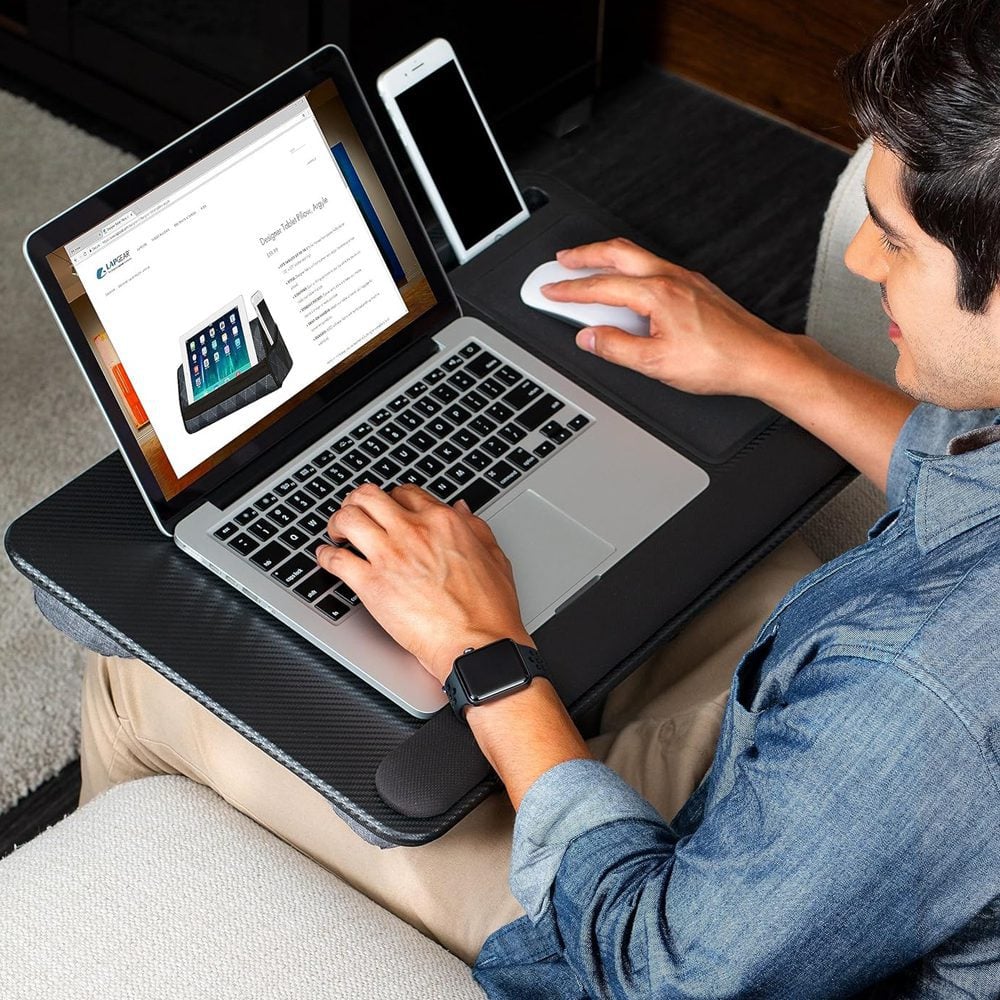 Bandeja Notebook Cama soporte celular y mouse pad - Imagen 6