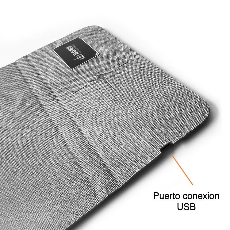 Mouse Pad cargador inalámbrico plegable TGM67 - Imagen 6