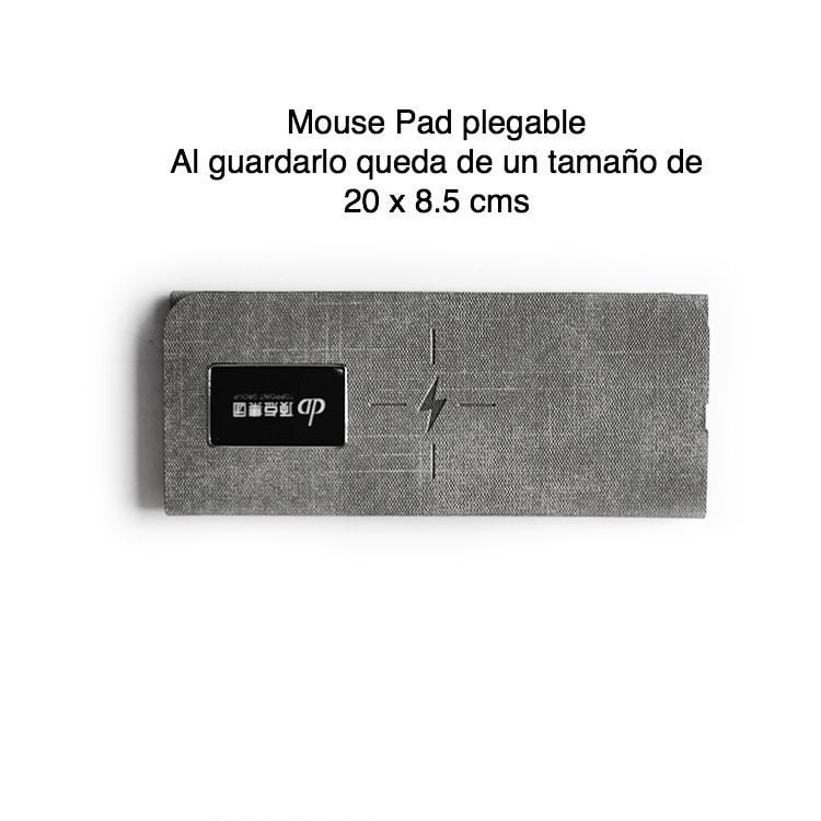 Mouse Pad cargador inalámbrico plegable TGM67 - Imagen 5