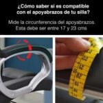 Mouse Pad Ergonómico soporte apoya Brazo silla - Imagen 7