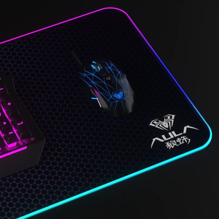 Mouse Pad RGB Led XL Gamer 80 x 30 cms Aula - Imagen 6