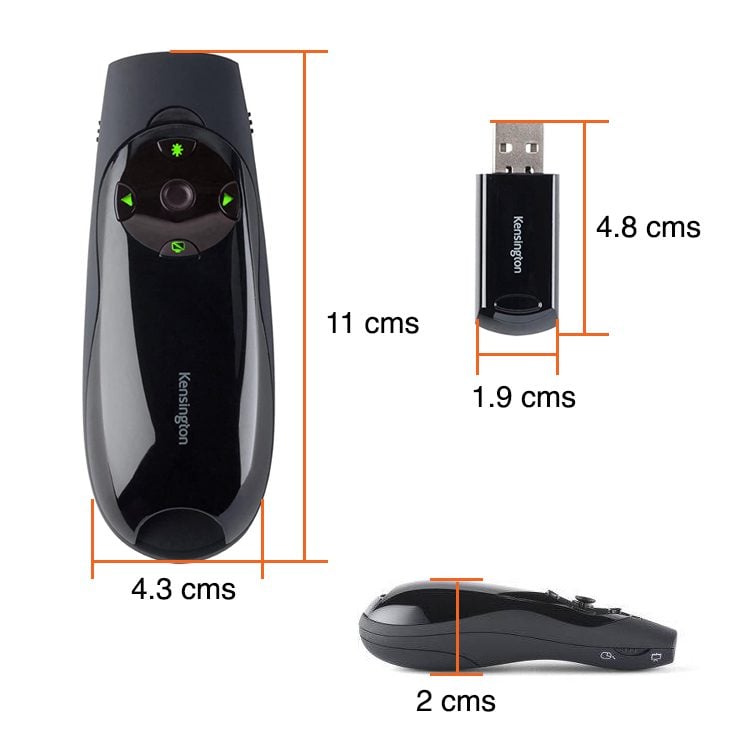 Presentador de diapositivas láser verde 50 mts - Imagen 3