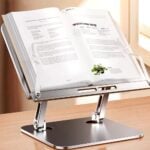 Mesa Notebook soporte libros lectura aluminio - Imagen 8