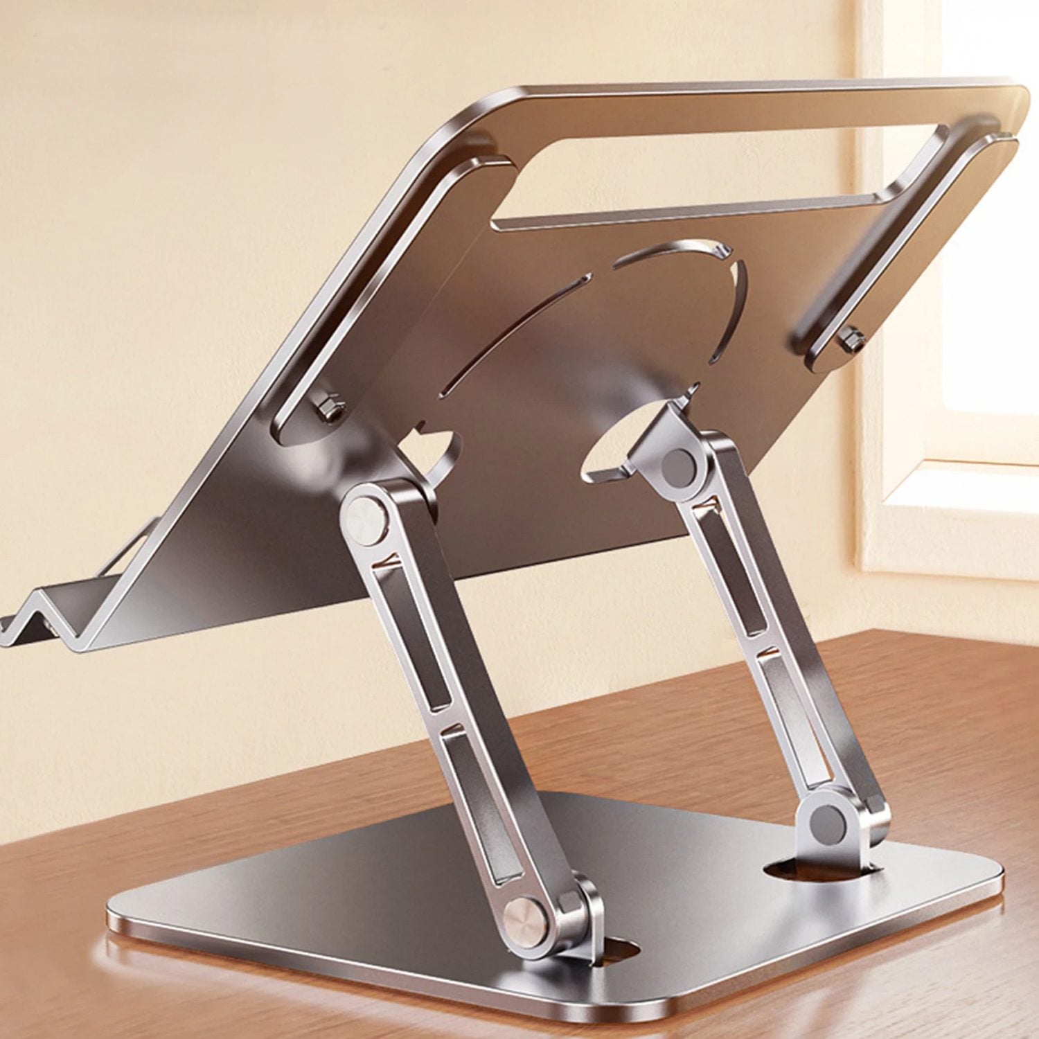 Mesa Notebook soporte libros lectura aluminio - Imagen 6