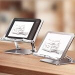 Mesa Notebook soporte libros lectura aluminio - Imagen 7