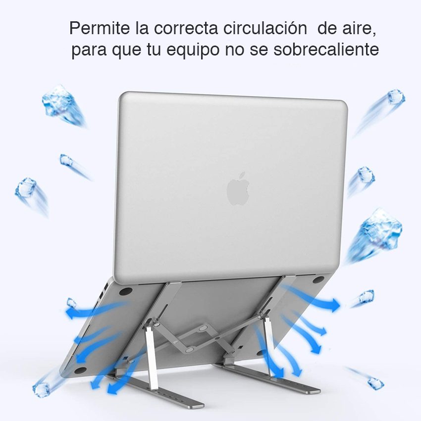 Soporte Plegable Notebook y Mac Aluminio 14" NW-A11 - Imagen 7