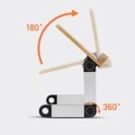 Mesa madera Notebook soporte libros lectura - Imagen 4