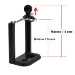 Adaptador celular para tripode palo selfie atril - Imagen 4