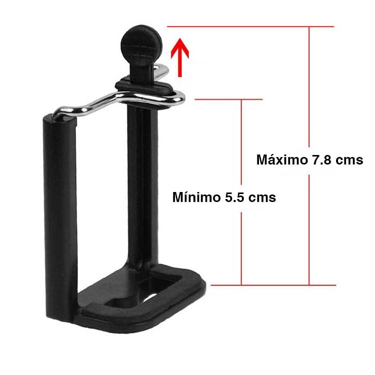 Adaptador celular para tripode palo selfie atril - Imagen 4