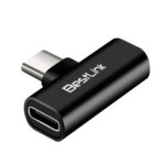 Adaptador duplicador USB C a doble USB C celular