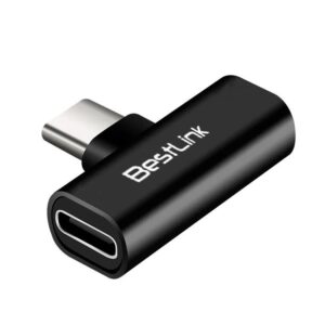 Adaptador duplicador USB C a doble USB C celular