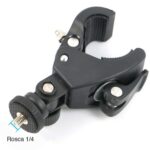 Abrazadera montaje celular GoPro atril brazo Monitor - Imagen 5