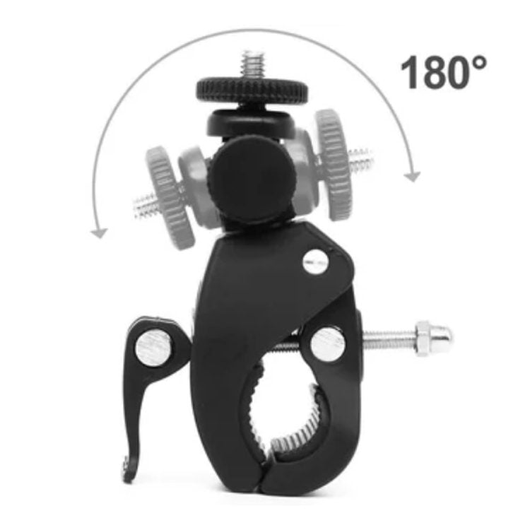 Abrazadera montaje celular GoPro atril brazo Monitor - Imagen 6