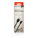 Cable Micro USB a USB celular 2 mts - Imagen 3