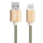 Cable USB tipo C a USB de 1 metro cordón metal