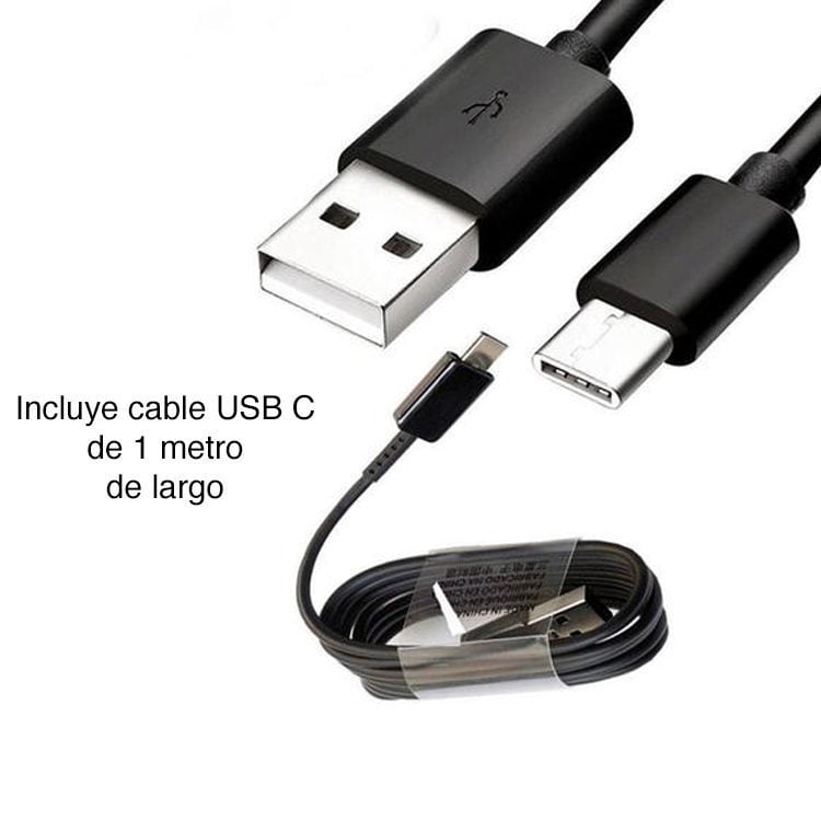 Cargador USB C con cable Carga Rápida MJ-A03 - Imagen 4