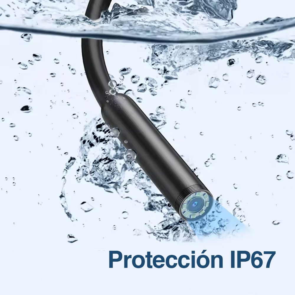 Cámara endoscópica USB C Celular endoscopio 5 metros - Imagen 7