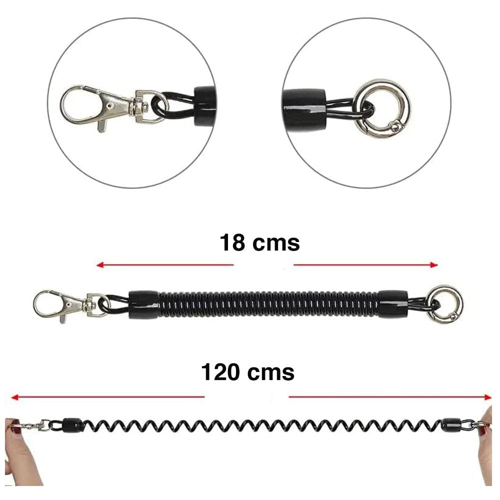 Correa Antirrobo Celular retráctil con mosquetón - Imagen 2