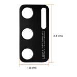 Protector Lente Cámara Huawei P40 Aluminio negro - Imagen 2